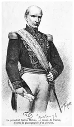 Gabriel Garcia Moreno (1821-75), Präsident von Ecuador